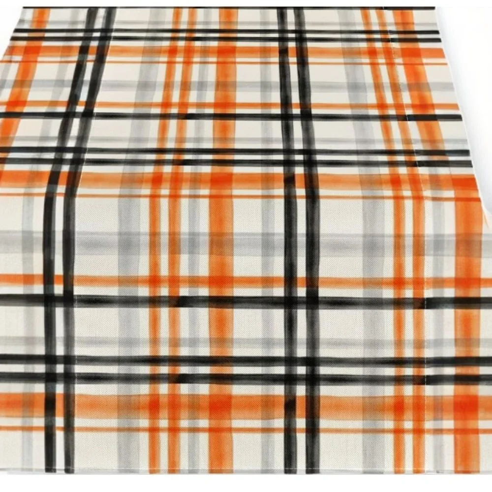 Fall Table Runner Halloween Decor Decorative Cloth Holiday Decoration 13